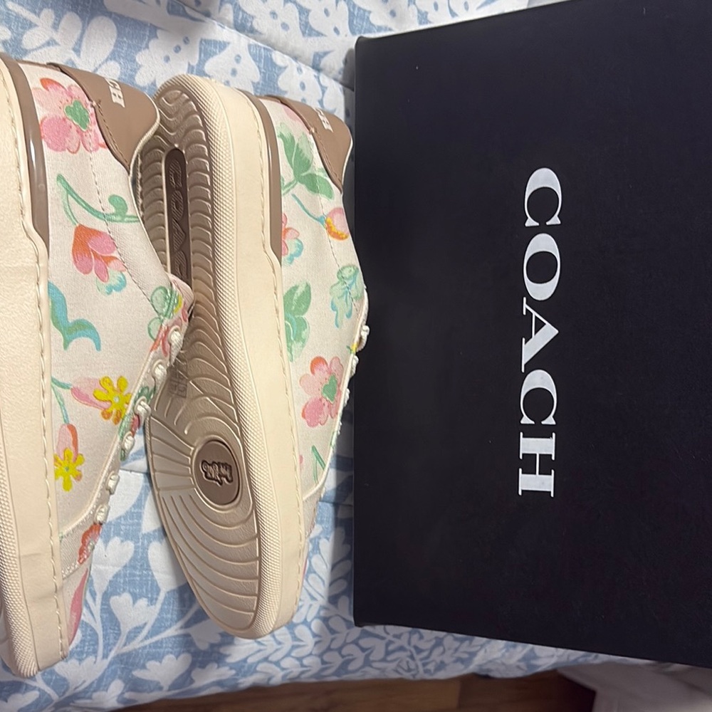 Coach Multicolor Floral Sneakers - Picture 2 of 5